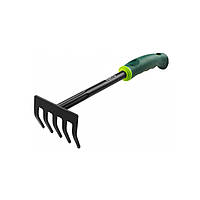 Граблі садові Verto, ширина 9см, 34см, 0.2кг