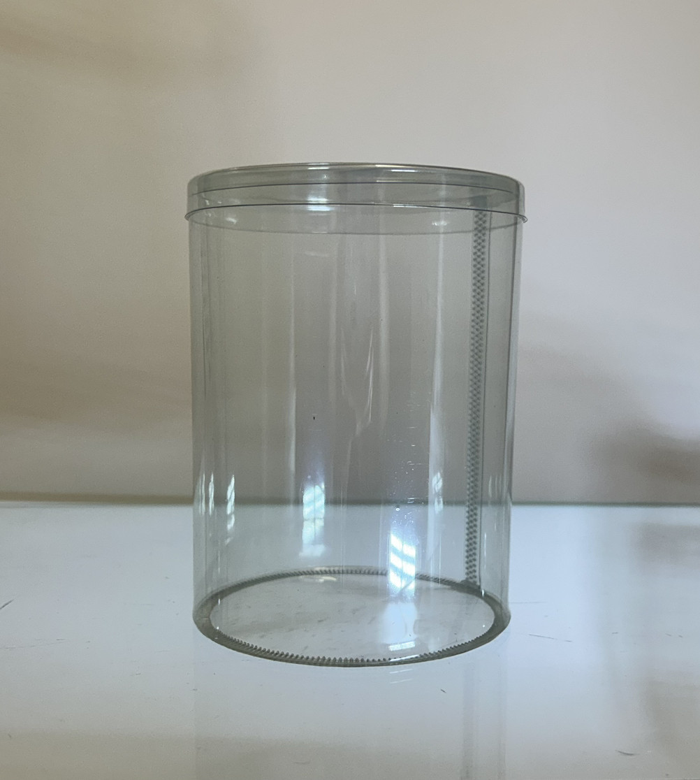 Тубус пластикової 100х130 мм харчової Прозорий, фото 1