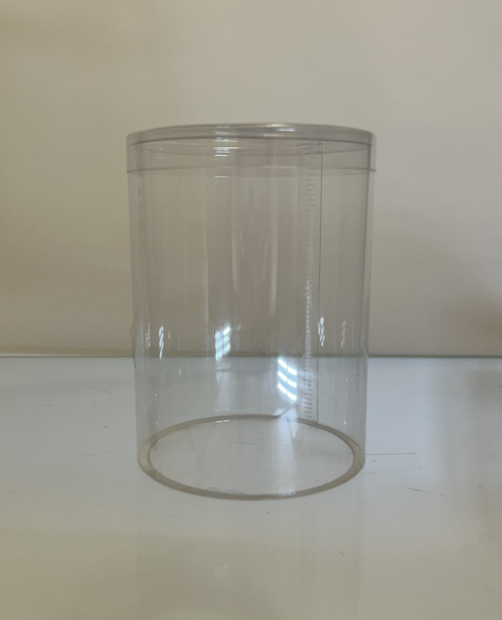 Тубус пластиковий 90х130 мм харчовий Прозорий, фото 1