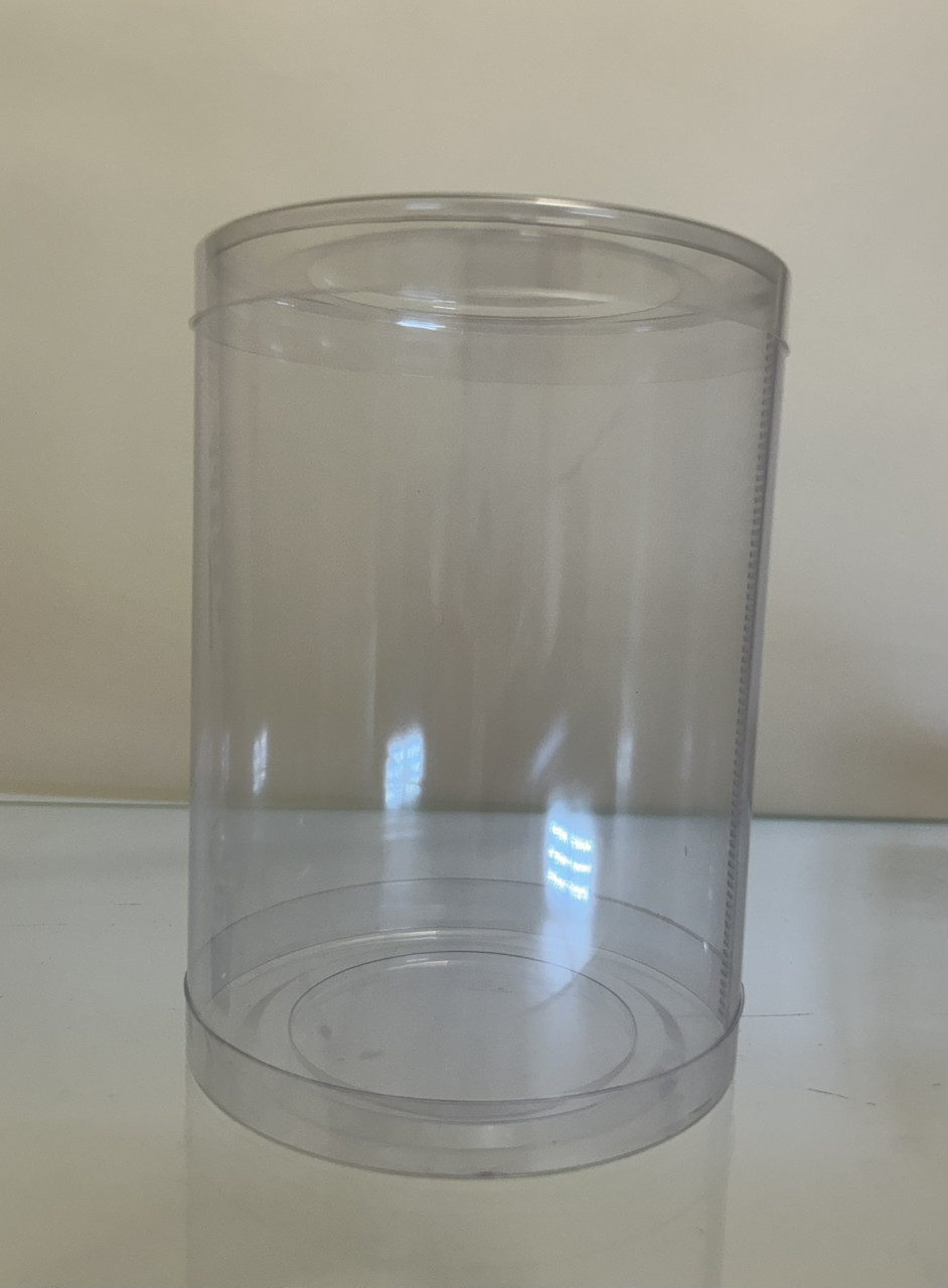 Тубус пластиковий 110х150 мм харчовий Прозорий, фото 1