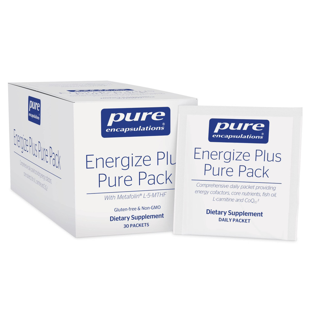 Pure Encapsulations Energize Plus Pure Pack / Енергія Плюс 30 пакетів BX778, фото 1