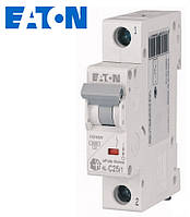 Автоматичний вимикач 1п 25 Ампер EATON