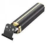 Машинка для стрижки Hoco HP22 Black - акумуляторна, з 5 насадками, USB-зарядкою та стильним шкіряним покриттям, фото 6