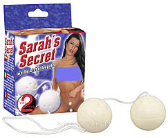 Кульки для вагіни Sarah's Secret weiß