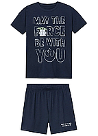 Дитяча піжама для хлопчика Star Wars домашній костюм шорти та футболка 134-140 см (9-10Y)