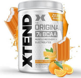 Амінокислоти BCAA Scivation Xtend BCAAs Original 420 г (30 порц.) ( апельсиновий крем )