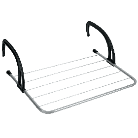 Сушарка 51x38x17 см навісна чорна METALTEX FAVONIO 406003 007 - MegaLavka