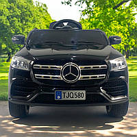Дитячий повнопривідний електромобіль моделі Mercedes TJQ-580 Black / Чорний