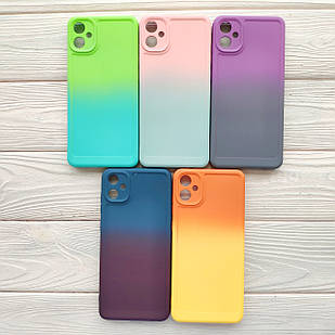 Чохол силіконовий Gradient для Samsung Galaxy A05 / A055 (різні кольори)