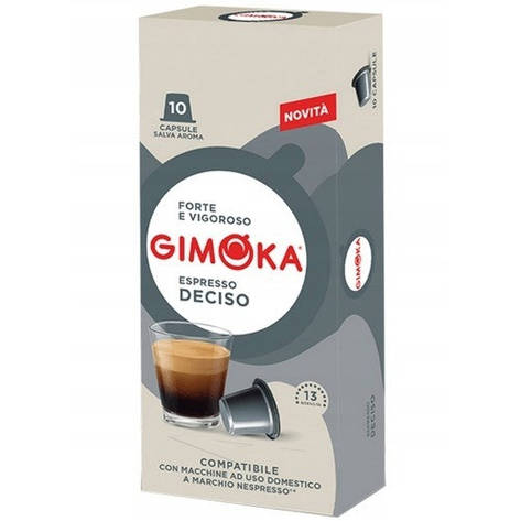 Кава в капсулах Gimoka Deciso Nespresso, 10 капсул, фото 1