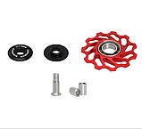 Ролик Riderace для заднього перемикача SRAM/Shimano 11T з керамічним підшипником, фото 3