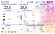Екран P-V2 PLUS UVI_V4 із робочою платою для кліматичного комп’ютера CTI V2+, фото 1