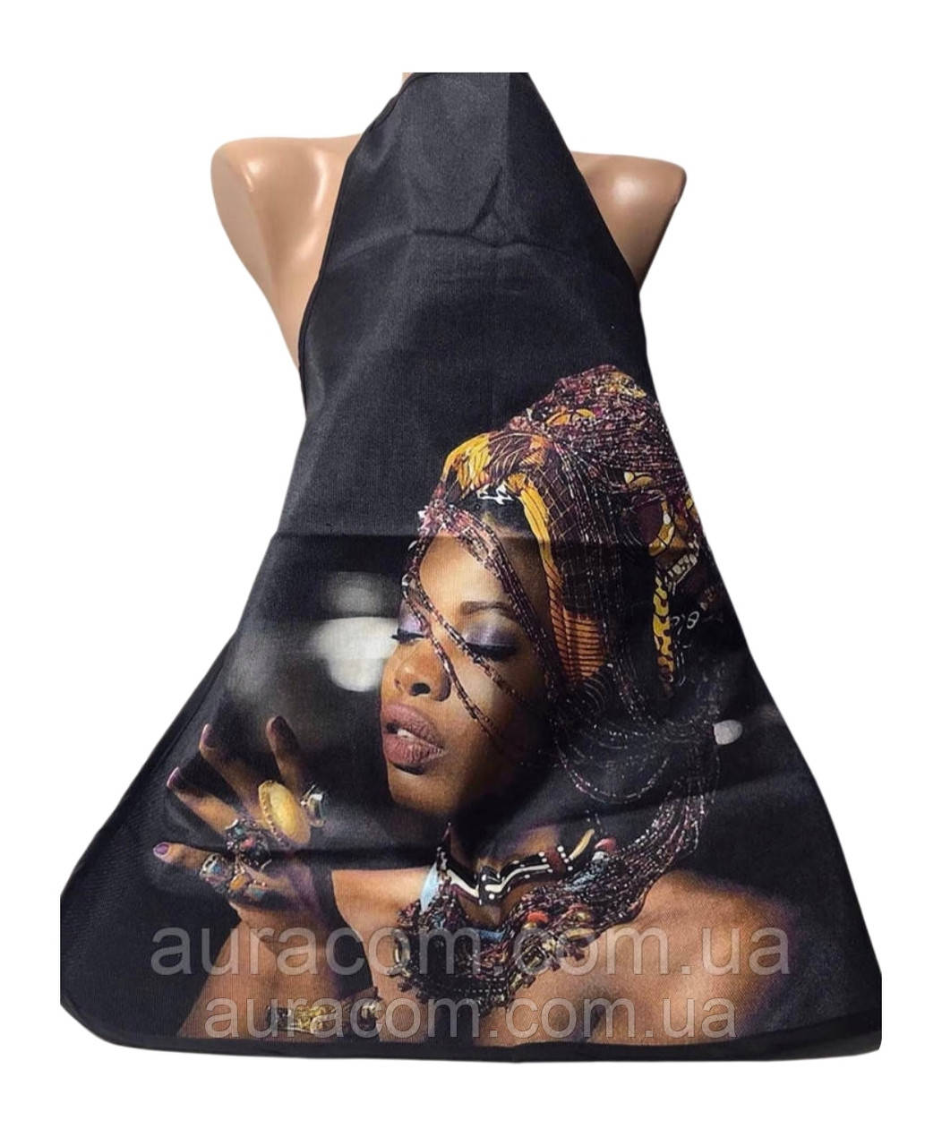 Чорний фартух, жіноче обличчя, Туреччина, фото 1