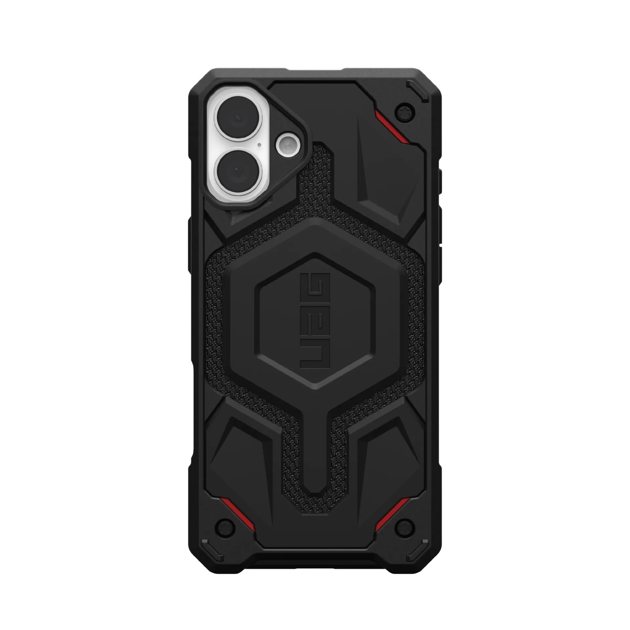 Чохол-накладка для телефону UAG Monarch Pro Magsafe для Apple iPhone 16 Plus кевлар Чорний (114455113940)
