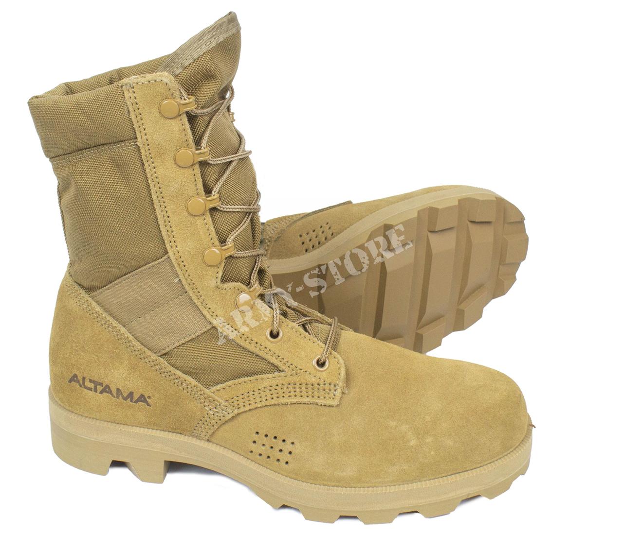 Літні полегшені берці армії США Altama Pro-X Panama Coyote boots, фото 1