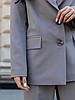 Стильний жіночий костюм "Стелла"  сірий 42 розмір, фото 5