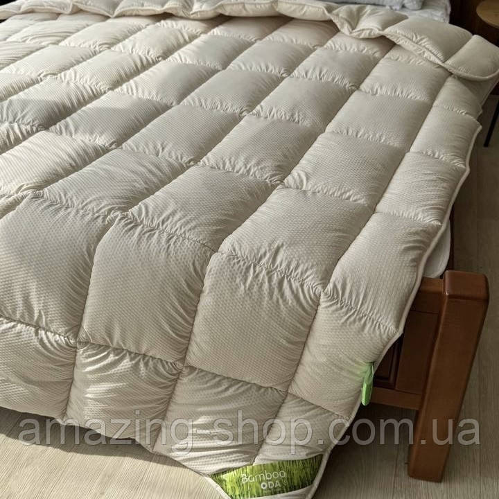 Ковдра BAMBOO Двоспальний розмір 175 на 215см, ODA. Бамбукове одіяло розмір 175х210см., ОДА, фото 1