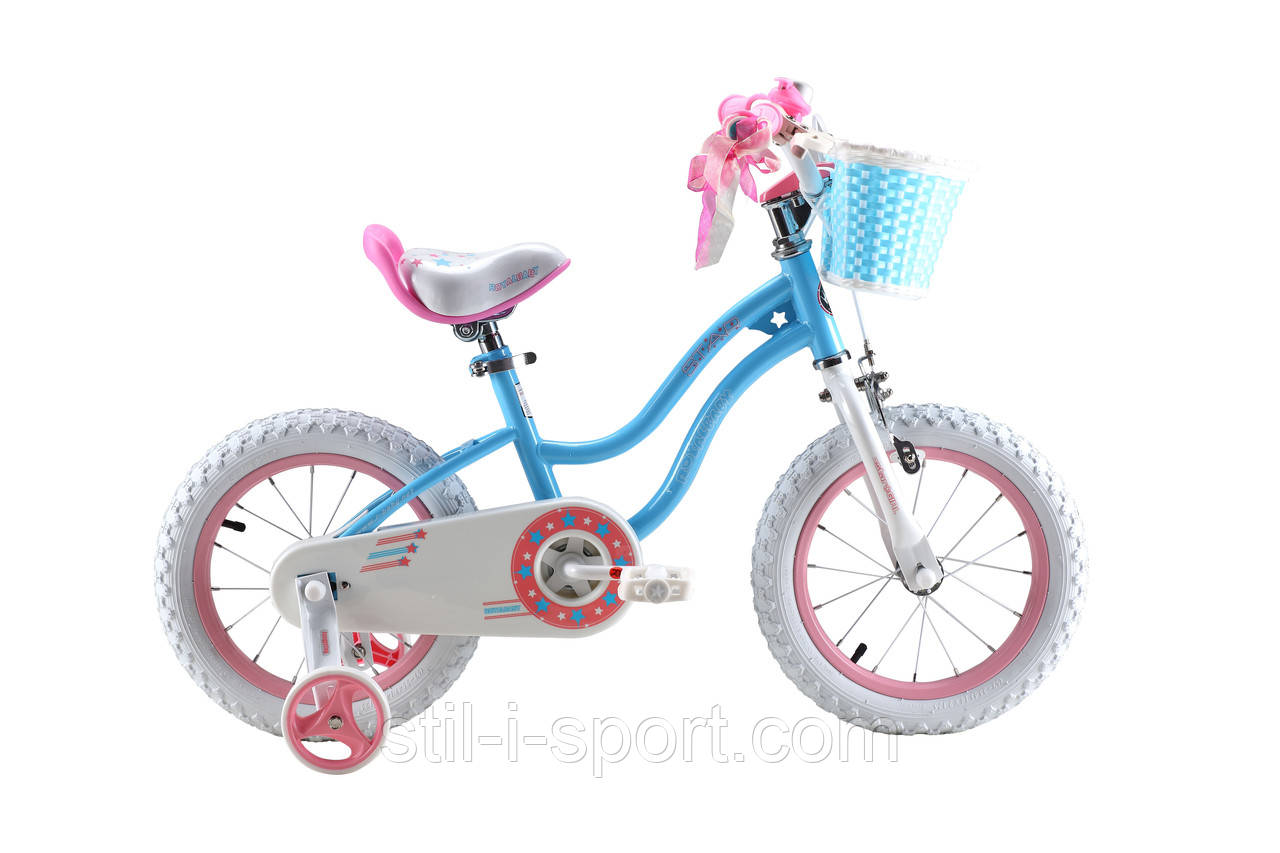 Дитячий велосипед Royal Baby Stargirl RB16G-1 СИНІЙ, фото 1