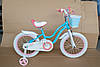 Дитячий велосипед Royal Baby Stargirl RB16G-1 СИНІЙ, фото 2