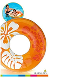 Надувний круг для плавання Перламутр 91 см Intex 59251np для дітей від 9 років Надувне коло для дорослих плавальний круг, фото 3