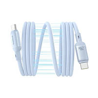 Кабель Baseus PicoGo Magnetic Liquid Silicone Type-C to Type-C 240W (1m), blue, фото 3