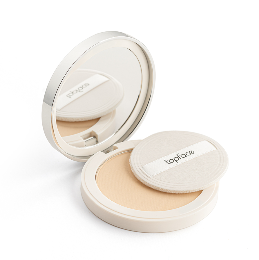 Пудра компактна TopFace Super Match Foundation тон №04 Pale Beige 10 г, фото 1