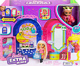 Набір Барбі Екстра Мініс Бутик і міні лялька Barbie Extra Minis Playset Boutique with Small Doll, фото 3