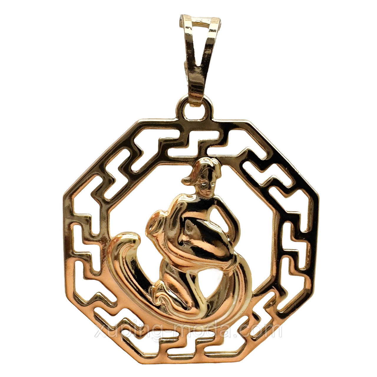 25 мм. Кулон знак зодіака xuping. 18 k, фото 1