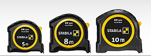 Рулетка STABILA Type BM 300: L= 5 м x 27 мм Baumar - Порадуй Себе