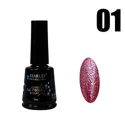Гель-лак Starlet Professional Diamond Shine #01, 7 мл
