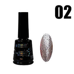 Гель-лак Starlet Professional Diamond Shine #02, 7 мл