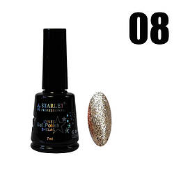 Гель-лак Starlet Professional Diamond Shine #08, 7 мл