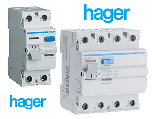 Диференціальні реле Hager