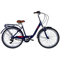 Велосипед Dorozhnik Ruby AM Vbr 26" 17" ST 2024 Темно-синій (OPS-D-26-257)