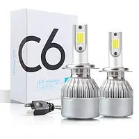 Светодиодные автомобильные лампы Headlight LED C6 H4 автолампы для машини lamp