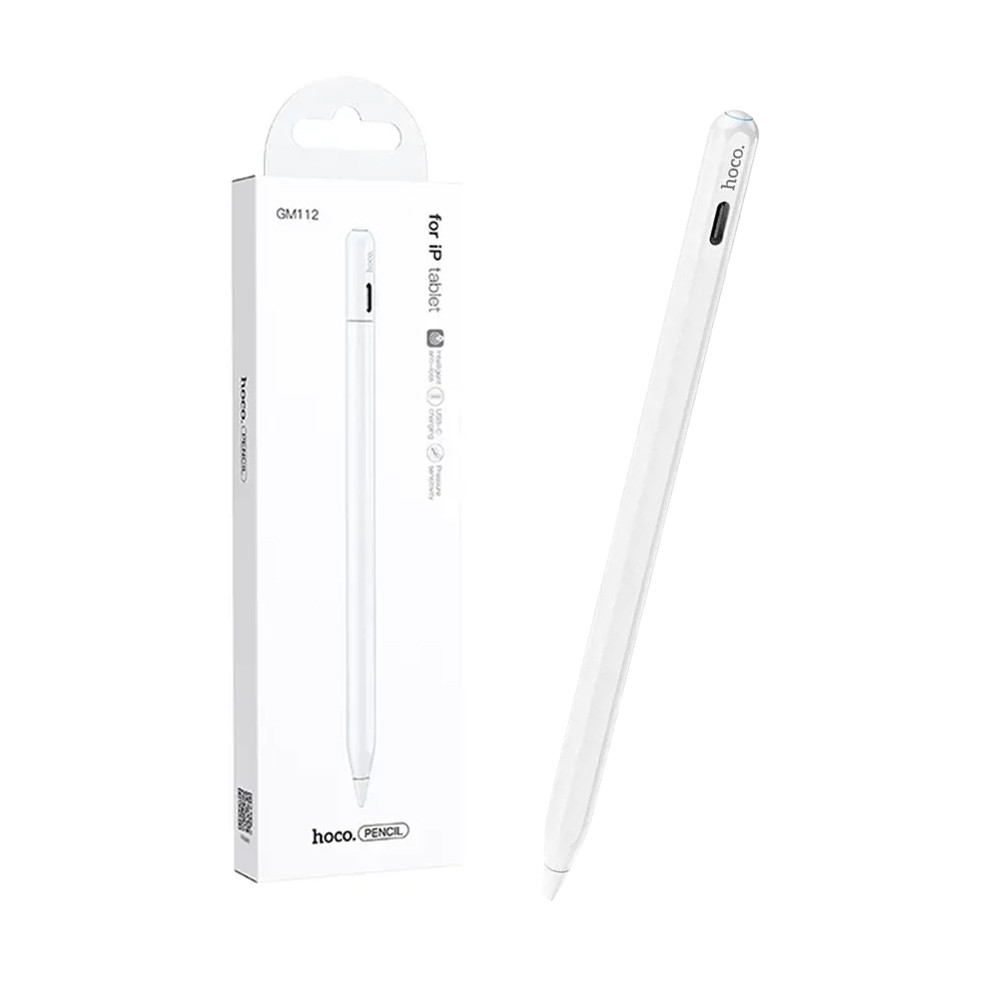 Стілус HOCO GM112 Intelligent anti-lost active capacitive pen для iPad, фото 1