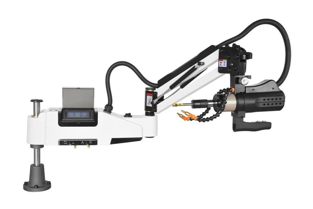 Різьбонарізний маніпулятор для металообробки, нарізка різьби М1-М24, електричний маніпулятор для різьби, обладнання для нарізання, фото 1