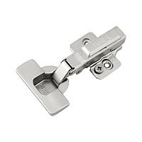 Петля Muller Накладна з доводчиком CLIP-ON D=35 H=0 меблева для ДСП