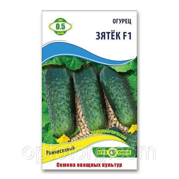 Насіння огірків Зятьок F1 3 гр