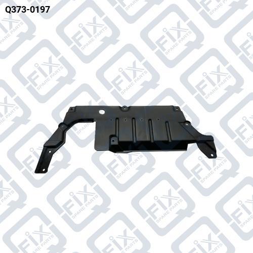Захист двигуна передній Q-FIX Q373-0197 Лансер Х Аутлендер XL 2006-2012 5370A311