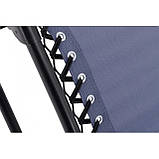 Шезлонг лежак Bonro СПА-167A сірий, фото 10