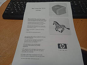 Принтер Б-клас HP LaserJet 1010 / Лазерний монохромний друк / 600x600 dpi / A4 / 14 стор/хв / USB 2.0, фото 4