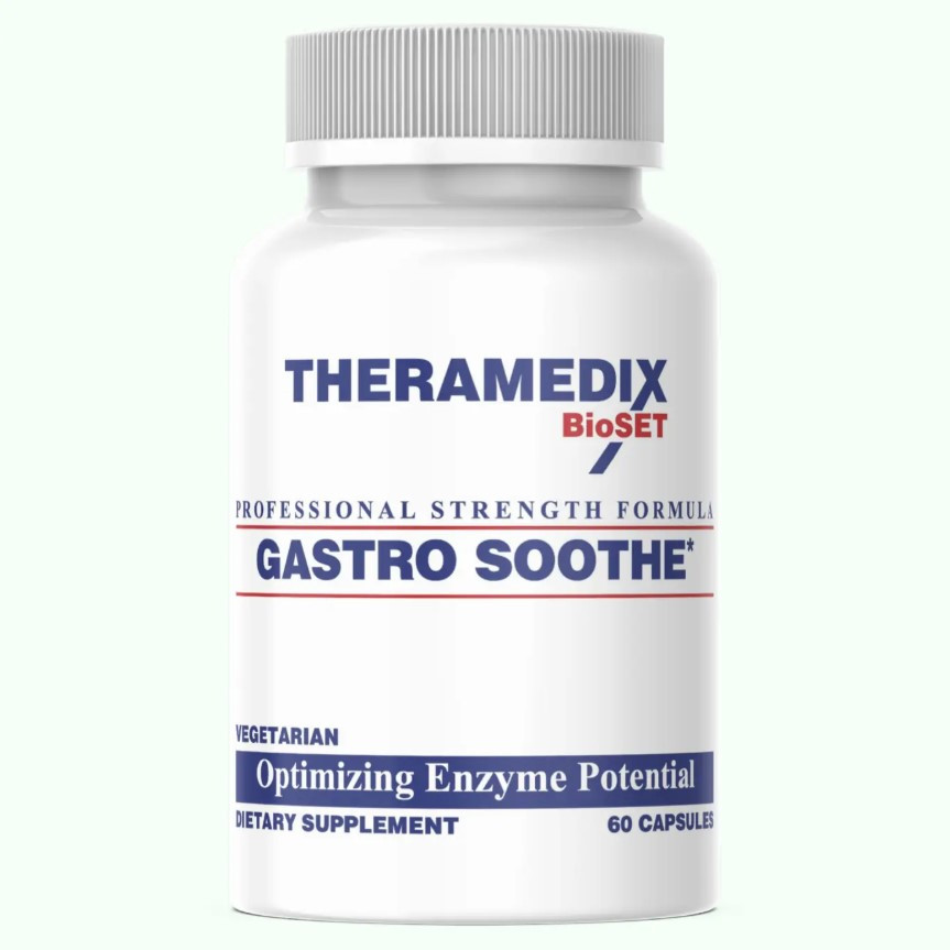 Theramedix BioSET Gastro Soothe / Підтримка травлення та слизової шлунка 60 капсул