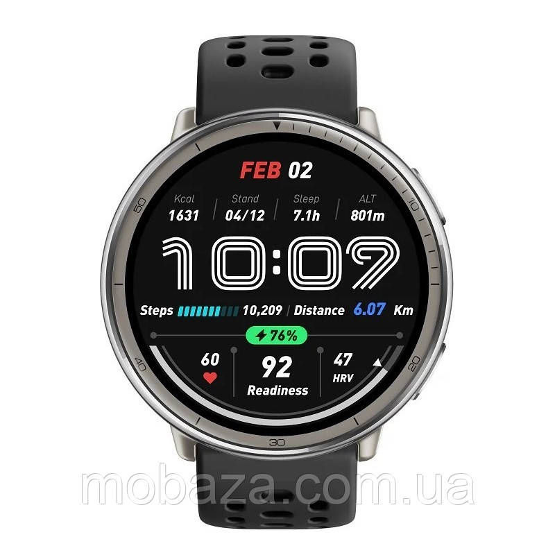 Смарт-годинник Amazfit Active 2R Sport Black (W2437GL7N)