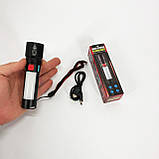 Ліхтар 611-TG+COB(white+red), Ліхтарики для екстрених ситуацій та аварій, Пошуковий ліхтар ручний, фото 3