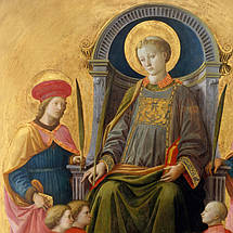 Картина на полотні "Філіппо Ліппі – Святий Лаврентій, Filippo Lippi - Saint Lawrence", 60×60см, фото 5