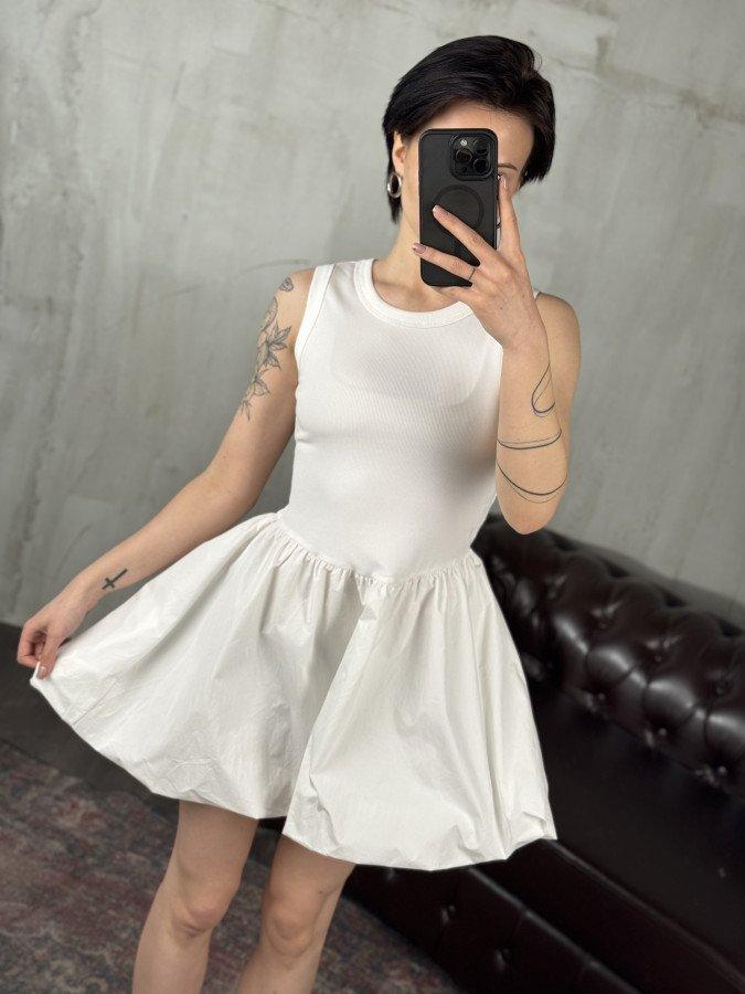 Сукня біла ДЛ7176, фото 1