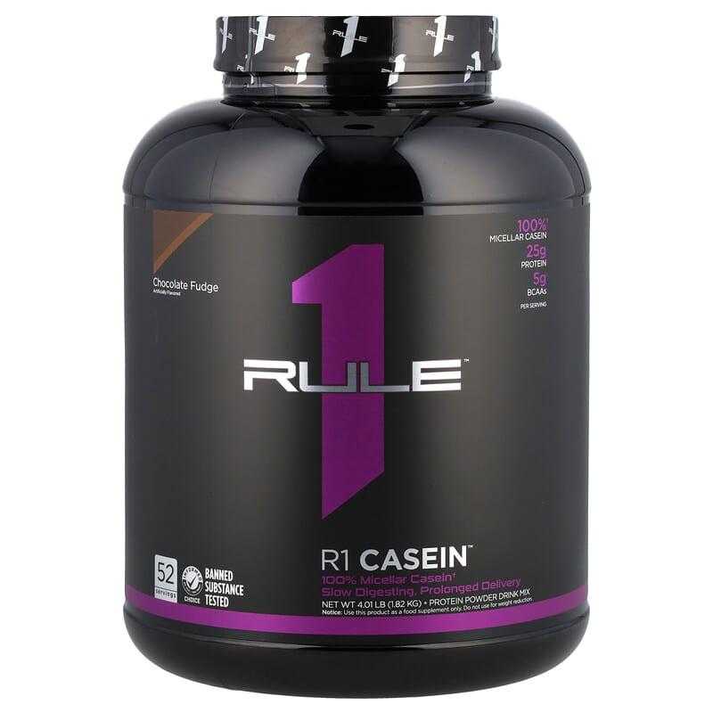 Протеїн казеїновий Rule 1 R1 Casein 1818 г (52 порц.) (різні смаки)