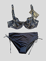 Купальник 2025 раздельный Fuba 25008 черный-белый(В НАЛИЧИИ ТОЛЬКО 48 50 52 54 56 УКР р-ры), фото 3