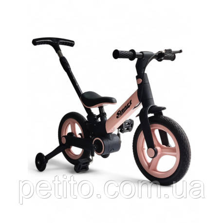 Дитячий велосипед-беговел 3 в 1 з батьківською ручкою Sport 1200, фото 1